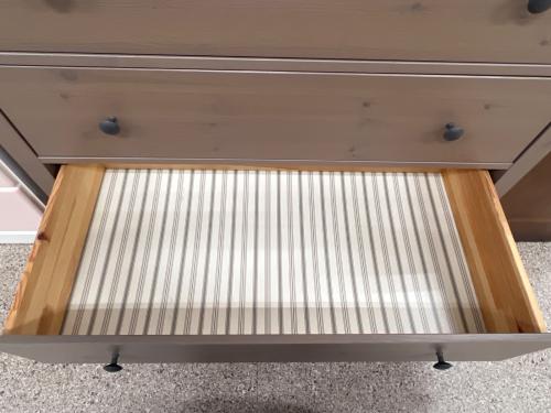 IKEA (イケア)HEMNES(ヘムネス) 5段ハイチェスト グレーブラウン