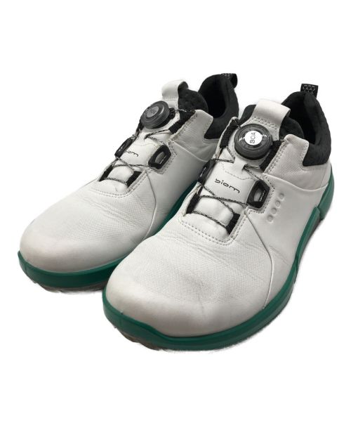 ECCO (エコー) GOLF BIOM H4 ホワイト サイズ:41