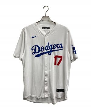 NIKE (ナイキ) ドジャース リミテッド レプリカユニフォーム ホワイト サイズ:XL