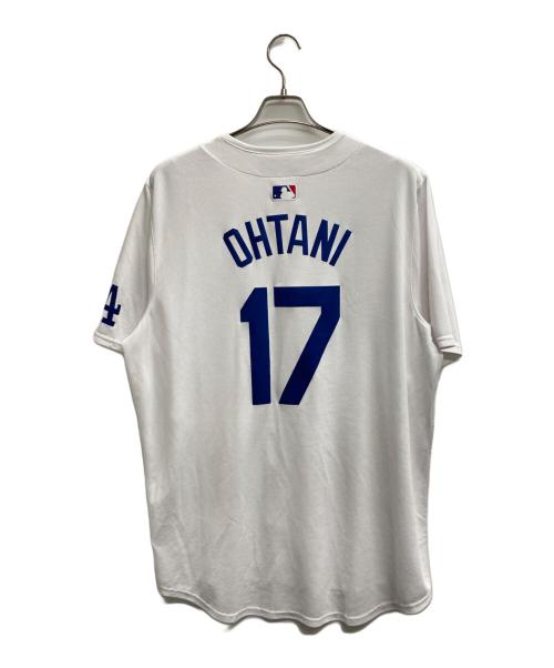 NIKE (ナイキ) ドジャース リミテッド レプリカユニフォーム ホワイト サイズ:XL