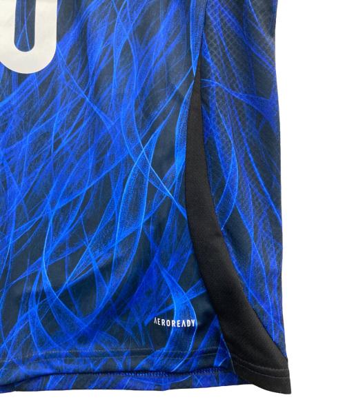 adidas (アディダス) 日本代表ユニフォームカスタマイズ 糸師 凛 ネイビー サイズ:L 未使用品