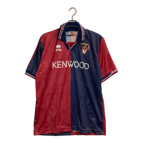 errea KENWOOD ユニフォーム ★ メンズ SIZE L レッド×ネイビー