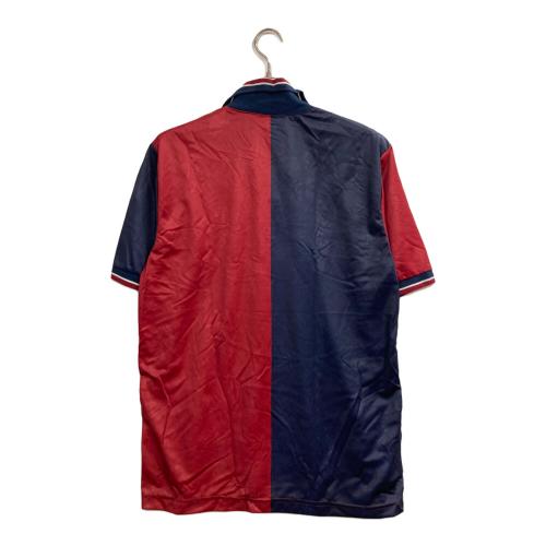 errea KENWOOD ユニフォーム ★ メンズ SIZE L レッド×ネイビー