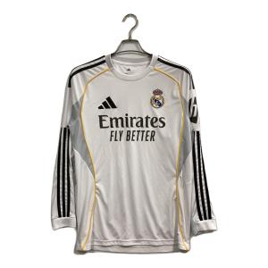adidas (アディダス) レアル・マドリード 25/26 長袖ホームユニフォーム JN8884 レアルマドリード ＋ メンズ SIZE L ホワイト