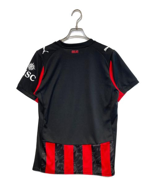 PUMA (プーマ) レプリカHOMEユニフォーム ブラック×レッド サイズ:S