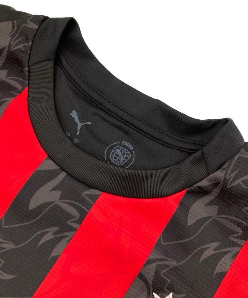PUMA (プーマ) レプリカHOMEユニフォーム ブラック×レッド サイズ:S