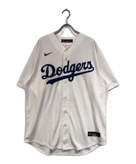 ナイキ S ドジャース ユニフォーム レプリカ 白 背番号なし NIKE (ナイキ) ロサンゼルス・ドジャース レプリカユニフォーム 大谷