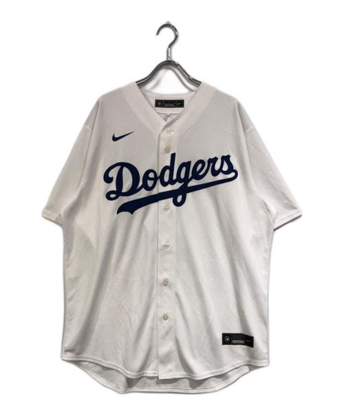 NIKE (ナイキ) ロサンゼルス・ドジャース レプリカユニフォーム 大谷翔平 ホワイト サイズ:SIZE L