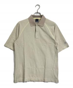 NIKE GOLF (ナイキゴルフ) NIKE GOLF　　ポロシャツ　　04’ｓ ベージュ サイズ:L