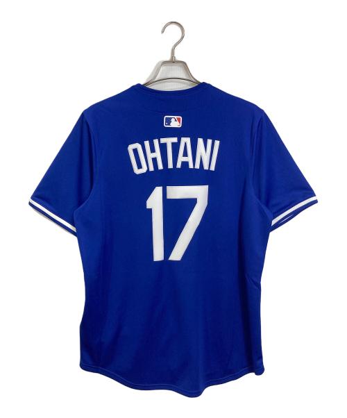 NIKE (ナイキ) MLB (エムエルビー) ドジャース 大谷翔平 リミテッドユニフォーム　ゲームシャツ ブルー サイズ:L 未使用品