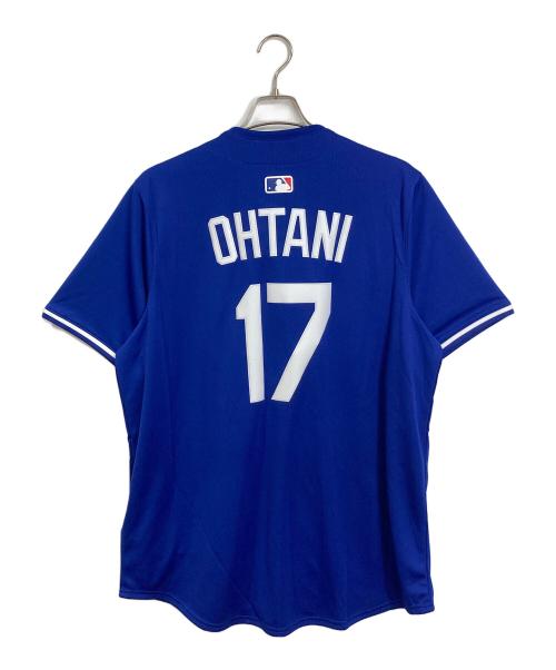 NIKE (ナイキ) MLB (エムエルビー) ドジャース 大谷翔平 リミテッドユニフォーム　ゲームシャツ ブルー サイズ:XL 未使用品