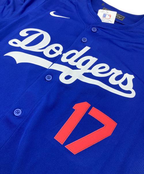 NIKE (ナイキ) MLB (エムエルビー) ドジャース 大谷翔平 リミテッドユニフォーム　ゲームシャツ ブルー サイズ:XL 未使用品