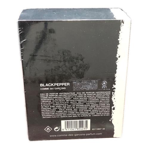 COMME des GARCONS (コムデギャルソン) BLACKPEPPER オードパルファム 50ml 未使用品