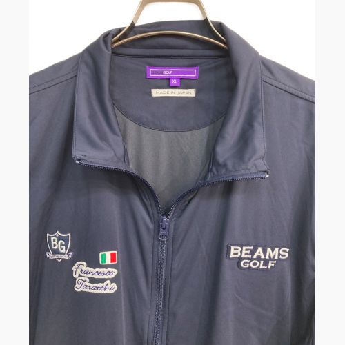 BEAMS GOLF PURPLE LABEL (ビームス ゴルフ パープル レーベル) エアシャット タラッティ ブルゾン　84-18-0079-444 ネイビー サイズ:XL