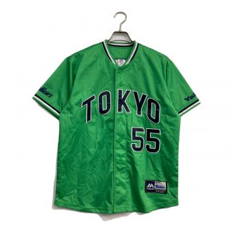 東京ヤクルトスワローズ (トウキョウヤクルトスワローズ) 野球ユニフォーム YS08-24AS-0006-GRN-55-M ＋ メンズ SIZE M グリーン