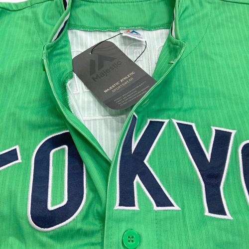 東京ヤクルトスワローズ (トウキョウヤクルトスワローズ) 野球ユニフォーム YS08-24AS-0006-GRN-55-M ＋ メンズ SIZE M グリーン