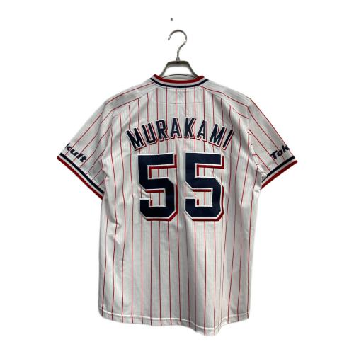 東京ヤクルトスワローズ (トウキョウヤクルトスワローズ) 野球ユニフォーム ＋ メンズ SIZE M ホワイト×レッド