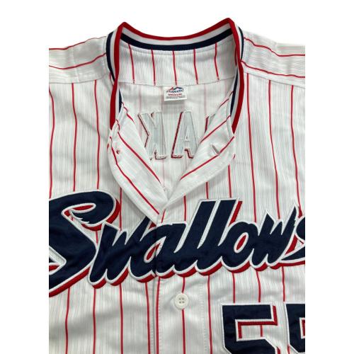 東京ヤクルトスワローズ (トウキョウヤクルトスワローズ) 野球ユニフォーム ＋ メンズ SIZE M ホワイト×レッド