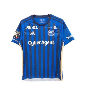adidas (アディダス) ゲームシャツ H63117 ＋ 町田ゼルビア2024 1stユニフォーム メンズ SIZE L ブルー
