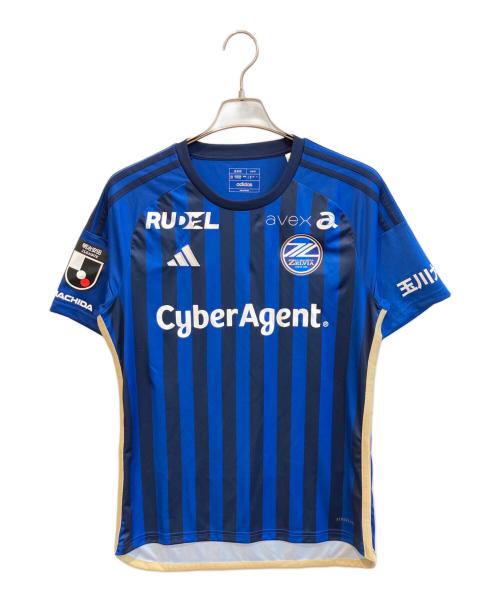 adidas (アディダス) ゲームシャツ H63117 ＋ 町田ゼルビア2024 1stユニフォーム メンズ SIZE L ブルー ブルー サイズ:L 未使用品