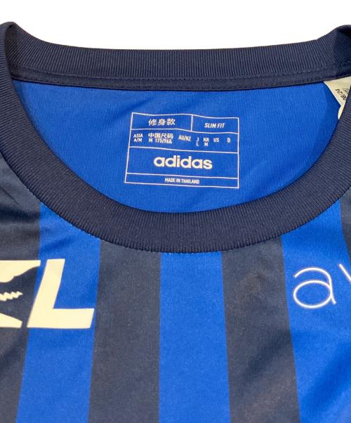 adidas (アディダス) ゲームシャツ H63117 ＋ 町田ゼルビア2024 1stユニフォーム メンズ SIZE L ブルー ブルー サイズ:L 未使用品
