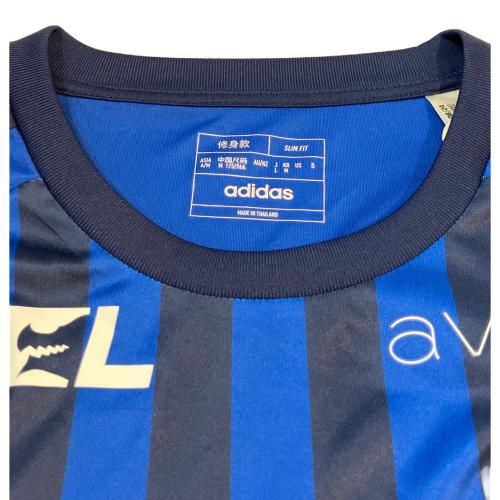 adidas (アディダス) ゲームシャツ H63117 ＋ 町田ゼルビア2024 1stユニフォーム メンズ SIZE L ブルー