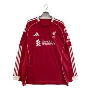 adidas (アディダス) リバプール FC 25/26 ホーム レプリカ 長袖ユニフォーム JV6456 ＋ メンズ SIZE 3XL ブラック