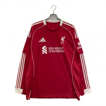 adidas (アディダス) リバプール FC 25/26 ホーム レプリカ 長袖ユニフォーム JV6456 ＋ メンズ SIZE 3XL ブラック