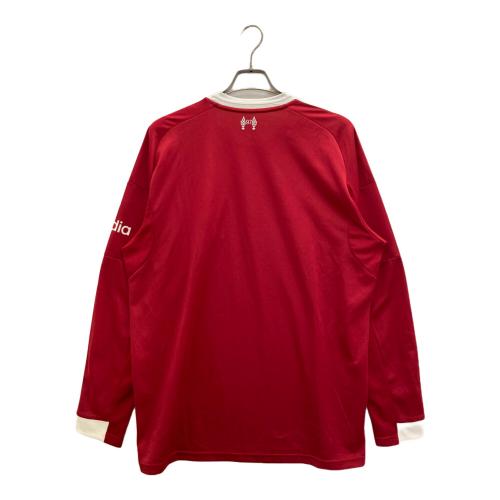 adidas (アディダス) リバプール FC 25/26 ホーム レプリカ 長袖ユニフォーム JV6456 ＋ メンズ SIZE 3XL ブラック