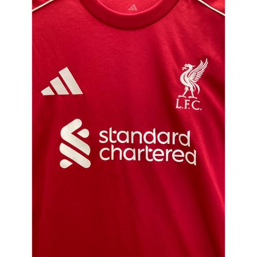 adidas (アディダス) リバプール FC 25/26 ホーム レプリカ 長袖ユニフォーム JV6456 ＋ メンズ SIZE 3XL ブラック
