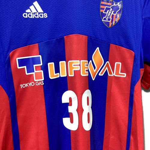 adidas (アディダス) サッカーユニフォーム メンズ SIZE M ブルー FC東京 東慶悟【38】