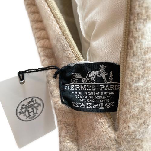 HERMES (エルメス) アヴァロン SIZE 50CM タグ付 アイボリー×ライトグレー　未使用品