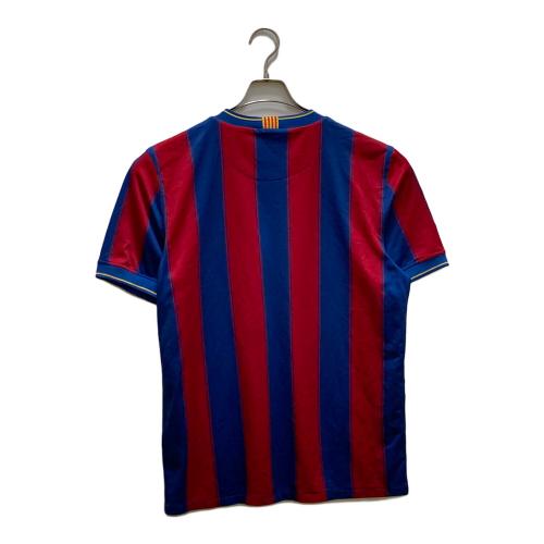 ホームレプリカゲームシャツ ＃ 09-10 FC BARCELONA メンズ SIZE M ブルー