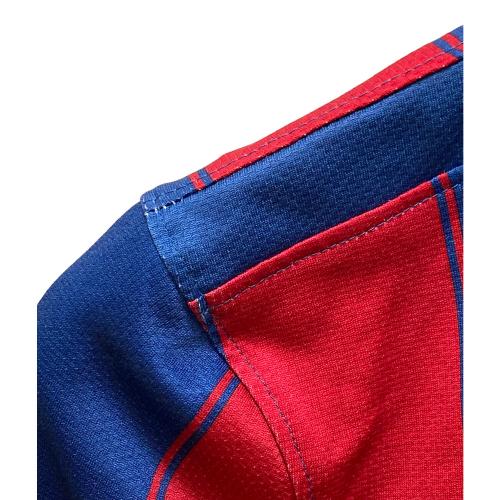ホームレプリカゲームシャツ ＃ 09-10 FC BARCELONA メンズ SIZE M ブルー
