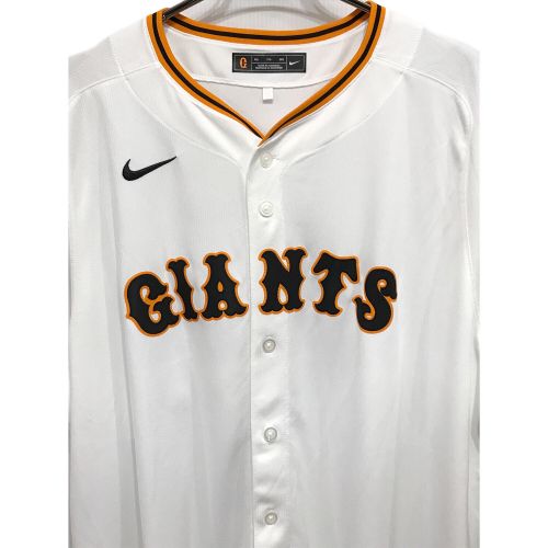 NIKE (ナイキ) GIANTS ♯25 ユニフォーム メンズ SIZE XXL ホワイト×オレンジ ★