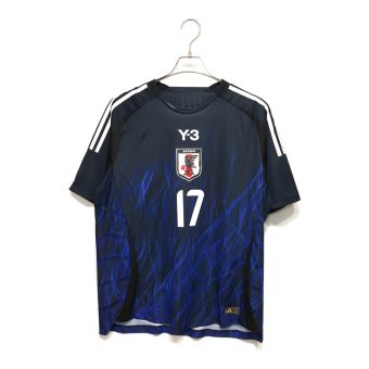 Y-3 (ワイスリー) 日本代表 ♯17 MATSUKI 松木玖生 ユニフォーム カットソー メンズ SIZE 3XL ネイビー ★