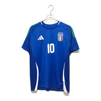 adidas (アディダス) イタリア代表 2024 ユニフォームゲームシャツ メンズ SIZE 2XL ブルー ★