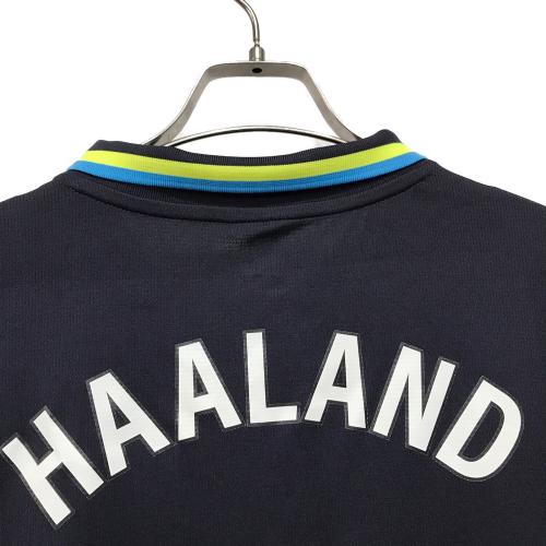 PUMA (プーマ) 24-25 マンチェスター・シティ AWAY ユニフォームゲームシャツ メンズ SIZE XL ブラック×イエロー ★ ハーランド 775086-02