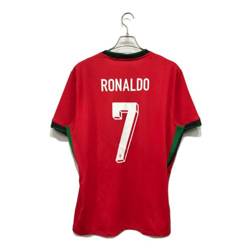 NIKE (ナイキ) ポルトガル代表 2024 ホームユニフォーム ゲームシャツ メンズ SIZE XL レッド ★ ロナウド FJ4275-657