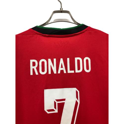 NIKE (ナイキ) ポルトガル代表 2024 ホームユニフォーム ゲームシャツ メンズ SIZE XL レッド ★ ロナウド FJ4275-657