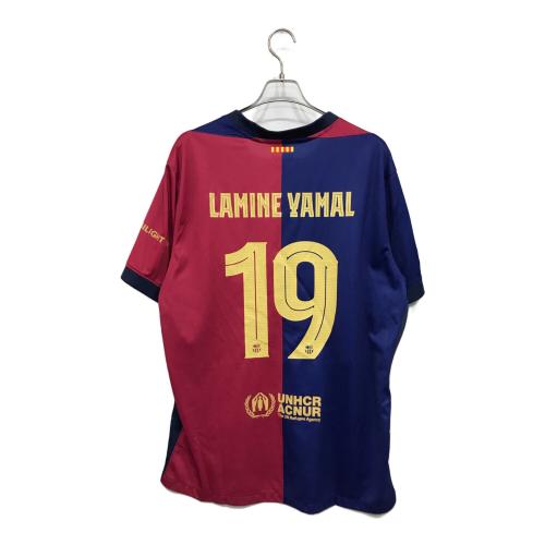 NIKE (ナイキ) LAMINE YAMAL バルセロナ24-25 ホームゲームシャツ メンズ SIZE XXL ブルー×レッド ★ FN8797-456