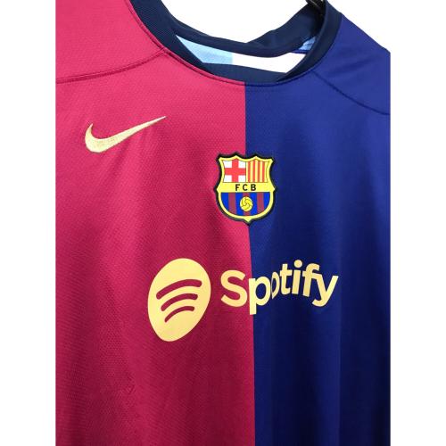 NIKE (ナイキ) LAMINE YAMAL バルセロナ24-25 ホームゲームシャツ メンズ SIZE XXL ブルー×レッド ★ FN8797-456