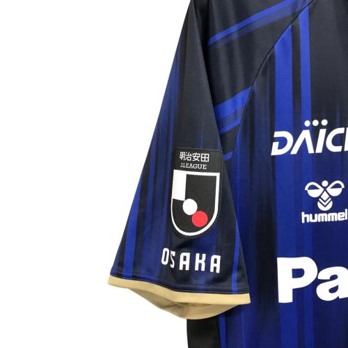 ガンバ大阪 2025 ホーム レプリカユニフォーム 8番 食野 亮太郎 メンズ SIZE XO2-XO3 ブラック×ブルー