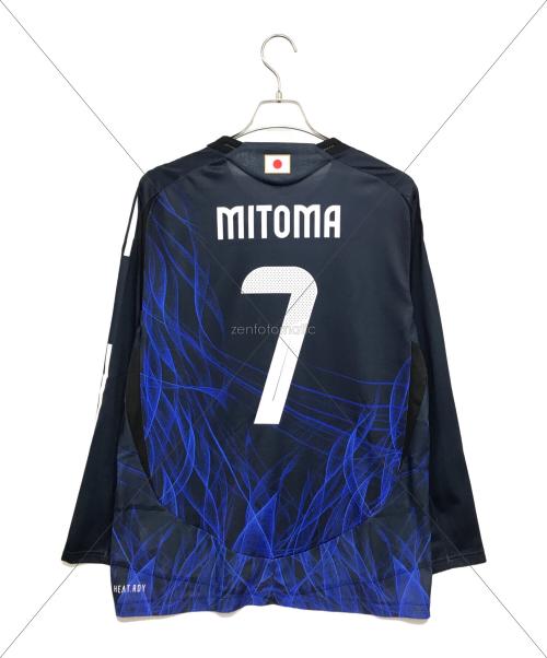 Y-3(ワイスリー) オーセンティック 長袖ユニフォーム メンズ SIZE 3XL ネイビー×ブルー 日本代表 adidas No/7 三苫 薫 2024