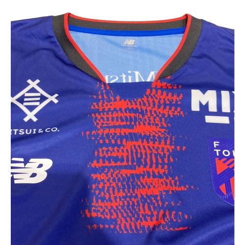 NEW BALANCE (ニューバランス) FC Tokyo 1st SS Jersey ゲームシャツ メンズ SIZE 3XL ブルー ★ AMT55235