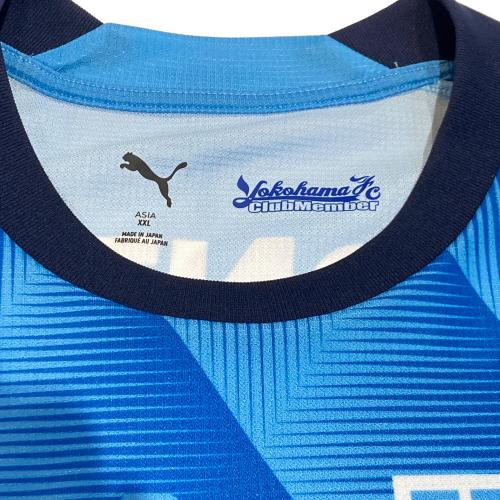 PUMA (プーマ) 横浜FC 2025 ホーム 半袖レプリカユニフォーム ゲームシャツ メンズ SIZE XXL ブルー ★ 783451