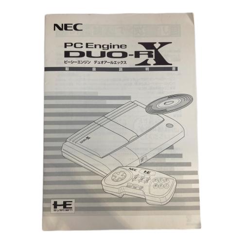 NEC (エヌイーシー) PC ENGINE DUORX PCE-DUORX