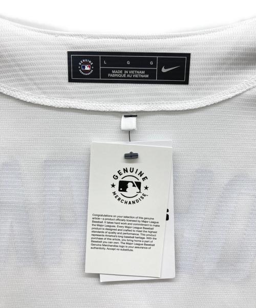 NIKE (ナイキ) レプリカユニフォーム Los Angeles Dodgers ホワイト サイズ:L