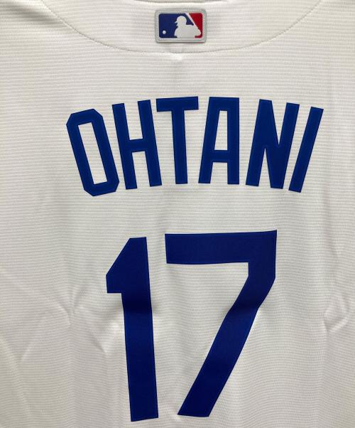 NIKE (ナイキ) レプリカユニフォーム Los Angeles Dodgers ホワイト サイズ:L