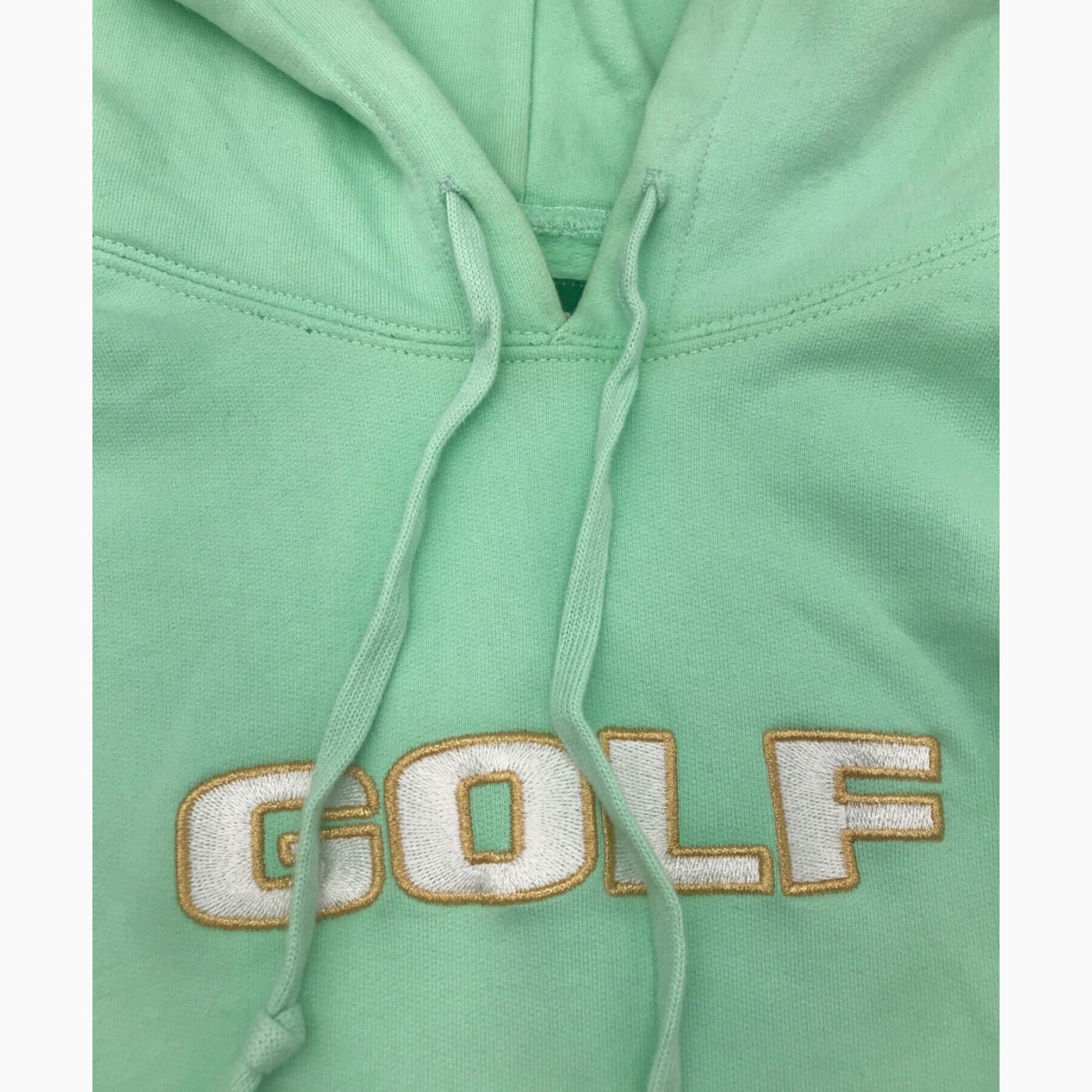 GOLF WANG (ゴルフワン) ロゴパーカー 黄緑 サイズ:L｜トレファクONLINE